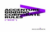 ACCENTURE BINDING CORPORATE RULES€¦ · Accenture BCR - Unrestricted Author: Global Data Privacy Team 2 Date June 2018 Contact information: DataPrivacyO˜icer@accenture.com Copyright