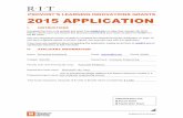 PROVOST’S LEARNING INNOVATIONS GRANTS 2015 APPLICATION · 2015-03-11 · 2 Kudithipudi_PLIG_2015.docx III. PLIG TYPES Exploration Grants (approximately 30% of the funding pool for