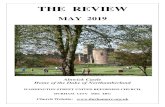 THE REVIEW...THE REVIEW MAY 2019 Alnwick Castle Home of the Duke of Northumberland WADDINGTON STREET UNITED REFORMED CHURCH, DURHAM CITY DH1 4BG Church Website: . DATES FOR YOUR