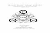 TRINITY PRESBYTERIAN CHURCH 2020-06-04آ  TRINITY PRESBYTERIAN CHURCH . COMMUNION OF REFORMED EVANGELICAL