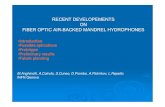 RECENT DEVELOPEMENTS ON FIBER OPTIC AIR-BACKED …nuclphys.sinp.msu.ru/nseminar/fiber.pdf · 2006-06-07 · RECENT DEVELOPEMENTS ON FIBER OPTIC AIR-BACKED MANDREL HYDROPHONES M.Anghinolfi,