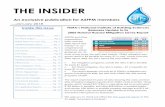 THE INSIDER...The Insider January 2018 3 If you have a story you’d like to share with ASFPM newsletter readers, contact ASFPM Public Information Officer Michele Mihalovich at michele@floods.org.