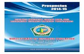 Untitled-1 [] · Prospectus 2014-15 w w w . d d e g j u s t . a c . i n ''Education at Your Doorstep'' DISTANCE EDUCATION BUREAU (DEB), UGC RECOGNISED DISTANCE LEARNING PROGRAMMES