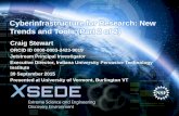Cyberinfrastructure for Research: New Trends and Tools (Part 2 …epscor.w3.uvm.edu/pdf/Stewart_2015_Vermont-CI-Part2_2015... · 2015-10-13 · Cyberinfrastructure for Research: New