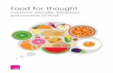Food for thought - tnsglobal.com · This overview into food habits is sourced from Food 360, a report produced in partnership between TNS and SIAL. ... Chinese the most. Cancer is