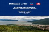 Updated, modernized template - Calibri font · Kitimat LNG Expansion Project Document No: KNG-0100-HES-RPT-GLD-0000-00018-00 Project Description Revision: AO1 Revision Date: 08-July-2019