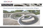 Horizontal Elliptical Concrete Pipe...Use Horizontal Elliptical Reinforced Concrete Pipe (HERCP) is recommended for installations where: limited vertical clearance or low head room