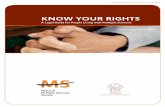 Know your rights - my-ms.orgNMSS].pdf · National Multiple Sclerosis Society Know Your Rights Acknowledgments, team Members, and Partners Acknowledgments Washington Appleseed Center