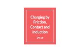 Contact and Induction Friction, Charging by · Discharging Objects Discharging means getting rid of the excess charges on an object. With a small charge, like a static build-up on