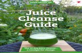 ROGER GIETZEN, MD Juice Cleanse Guide...5 personal experience. A juice cleanse will provide everything you need. Sure you may be-come moody, have low energy or have strong cravings,