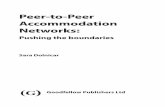 Peer-to-Peer Accommodation Networks Networks and Hosts.pdfآ  184 Peer-to-Peer Accommodation Networks