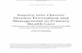 Inquiry into Chronic Disease Prevention and Management in ...rsph.anu.edu.au/files/APHCRI Submission to the Inquity into chronic... · Centres of Research Excellence, several research