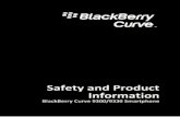 BlackBerry Curve 9300/9330 Smartphone - Safety and Product ... · Approved charging accessory models for the BlackBerry® Curve™ 9300 smartphone (model number RDA71UW or RDB71UW)