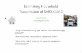 Estimating Household Transmission of SARS-CoV-2€¦ · Estimating SAR from data 10 We found 9 studies of household SAR from China (4), Korea (2), Taiwan, US, and Germany. Procedure: