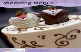 Wedding Menus 2017 - Suffolk Conference Center · Our wedding team looks forward to hearing from you soon. “ The breathtaking backdrop of the Nansemond River during the day is the