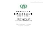 FEDERAL BUDGET - finance.gov.pk · Note: Please Click on Desired Ministry/Demand/Schedule for Instant Access. IX - FEDERAL EDUCATION, PROFESSIONAL TRAINING, PAGES. ... IX - FEDERAL