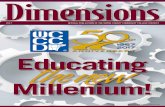 Educating the new Millenium! · personalized, affordable, high-quality education that will prepare them to be successful in their chosen careers. This issue, which focuses on Educating