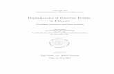 Dependencies of Extreme Events in Finance · main emphasis on the dependence modelling of extreme events. It has been already mentioned that dependencies of extreme events like extreme