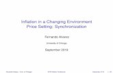 Inflation in a Changing Environment Price Setting ......95% 3.5 4.3 4.7 4.9 5.0 5.2 100% 6.0 6.0 6.0 6.0 6.0 6.0 Fernando Alvarez (Univ. of Chicago)ECB Inﬂation ConferenceSeptember
