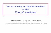 An HI Survey of 2MASS Galaxies in the Zone of Avoidancecosmo/CosFlo16/DOCUMENTS/SLIDES/SCHRO… · Zone of Avoidance Anja Schröder, SAAO/SALT, South Africa & R. Kraan-Korteweg, M.