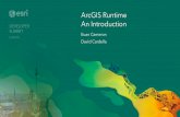 ArcGIS Runtime: An Introduction...Supporting Native App Development • Supports 6 platforms-Android, iOS, macOS, Linux, Universal Windows Platform and Windows • 6 APIs-.Net, Android,