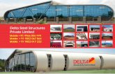 Delta Steel Structures Private Limited · DELTA STEEL STRUCTURES CORPORATE OFFICE FEW OF OUR CLIENTS LIST INCLUDES FACTORY ADDRESS Tadigotla Village Chintakommadinne (M) 9966 856
