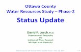 Ottawa County Water Resources Study – Phase-2...Ottawa County 10 th Annual Water Quality Forum – Nov. 13, 2015 Ottawa County Water Resources Study – Phase-2 Statewide Groundwater