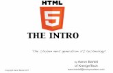 the intro - MowYourLawnLearn of the new features in HTML5 along with a brief history as to why they were needed. See real-world examples of HTML5 being implemented on the UI with RPG/IBMi