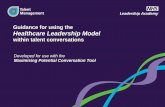 Guidance for using the Healthcare Leadership Model · 2018-10-12 · ©NHS Leadership Academy 2014 3 The Healthcare Leadership Model The Healthcare Leadership Model1 has been developed