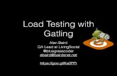 Load Testing with Gatling - Meetupfiles.meetup.com/2625872/gatling_presentation.pdf · 2015-09-16 · Gatling Alan Baird QA Lead at LivingSocial @bluegrasscoder abaird@bairdsnet.net
