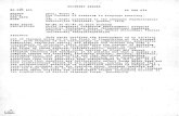 DOCUMENT RESUME BD (46 800 Shuy, Roger W. TITLE The ... · -2-Shuy. One clear separation which has been vigorously maintained in linguistics over the years is the separation between
