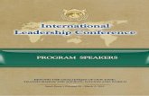 International Leadership Conference...Universal Peace Federation’s Middle East Peace Initiative, which conducts interfaith activities for the purp ose of overcoming the conflicts