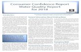 Consumer Confidence Report Water Quality Report for 2018 · City of Chicago Radioactive Contaminants Combined Radium 226/228 (pCi/L) 0 5 0.84 0.50 - 0.84 No 2014* Decay of natural