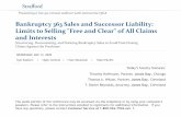Bankruptcy 363 Sales and Successor Liability: Limits to ...media.straffordpub.com/products/bankruptcy-363... · 5/13/2020  · Tips for Optimal Quality Sound Quality If you are listening