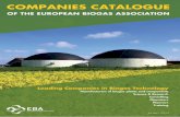 eba katalog firem · AC Biogas is one of Germany’s largest decentralized produc-ers of energy from biogas. The company operates biogas plants in 91 locations. Its current electricity