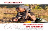 Nutrition at stake · 2020-03-23 · 1 The term malnutrition includes undernutrition, micronutrient deficiencies, overweight and obesity broadly through a major paradigm shift towards