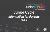 Junior Cycle Part 2 Click Title - :: ST. MARY'S HIGH …...Part 2 The purpose of assessment at this stage of education is to support learning. (Framework for Junior Cycle 2015, p.