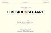 FOR SALE & LEASE FIRESIDE SQUARE...Fall 2019 - Spring 2020 LOCATION ZONING FRONTAGE COUNTY LAND USE PROPOSED OPENING FIRESIDE SQUARE SWC and SEC US Highway 380 at Boorman Lane, Princeton,