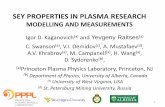 SEY PROPERTIES IN PLASMA RESEARCH - PPPL Theory · 2018-06-13 · D Kaganovich, Journal of Applied Physics 120, 213302 (2016) • Secondary electron emission from a plasma-generated