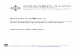 Spectators or Participants?accountabilityindia.in/sites/default/files/...opportunity both to examine social audits as a platform for enabling citizens’ to make accountability claims