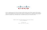 Cisco Integrated Services Router (ISR) 4351 and 4331 (with SM … · Cisco Integrated Services Router (ISR) 4351 and 4331 (with SM-ES3X-16-P, SM-ES3X-24-P, SM-D-ES3X-48-P, ... 1 Introduction
