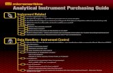 Instrument Purchasing Guide - Micromeritics · Analytical Instrument Purchasing Guide Instrument Related 1. Confirm applicable range 2. Sample Throughput - Cycle Time to process two