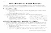 Introduction to Earth Science€¦ · INTRODUCTION)TO)EARTHSCIENCE)2! Introduction to Earth Science Facts (Search(Quizlet(for(usernameMsCWood(–(Introduction(to(Earth(Science(Facts)
