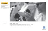 Your Apochromatic Stereo Microscope with 8:1 Zoom for ...€¦ · Stemi 508 is a Greenough-type stereo microscope, utilizing long working distances for easy specimen han-dling and