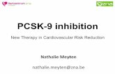 PCSK-9 inhibition...Signiﬁcantresidual!CV!risk!remains!in!paents!on!treatmentwith!evidence!–based!care ! Limitations of current management of dyslipidemie EUROASPIRE(IV(Kotseva!etal.!