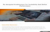 Re-designed Architecture For Scalability And Better Performance · 2019-04-25 · Re-designed Architecture For Scalability And Better Performance Freshersworld.com is the #1 job portal