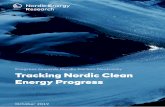 Progress towards Nordic Carbon Neutrality Tracking Nordic ... · 2016 for Denmark, Finland, Iceland, Norway and Sweden. NETP 2016 contains a large amount of historical data for the