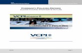 Syllabus Community Policing Defined - VCPI · 2019-06-28 · Community Policing Defined eLearn Course Overview and Design Matrix [8-15] Page 8 Introduction: Module 1 begins with a
