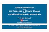 Spatial Enablement the Response to Climate Change pres/18th... · “Climate change also provides a range of opportunities” Prevention of climate change can be greatly enhanced