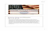 American Values and Philosophy - Andrew Fiala, Ph.D....10/23/19 1 American Values and Philosophy Dr. Andrew Fiala afiala@csufresno.edu @PhilosophyFiala American Values and Philosophy